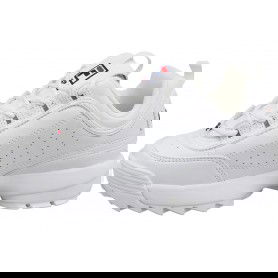 Fila Disruptor Low Sneakers Γυναικεία Chunky Sneakers Λευκά 1010302-1FG 2