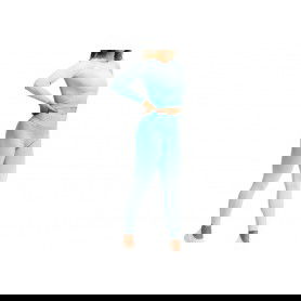 GymHero Leggins Ombre LEG-BABYBLUE