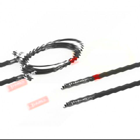 Fast skipping rope HMS SK54 black / red Fast skipping rope HMS SK54 black / red