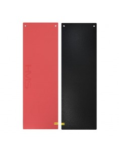 Club fitness mat with holes HMS Premium MFK03 Red-Black
