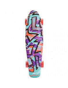 Meteor Multicolor Graffiti 22604 skateboard 2