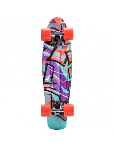 Meteor Multicolor Graffiti 22604 skateboard Meteor Multicolor Graffiti 22604 skateboard