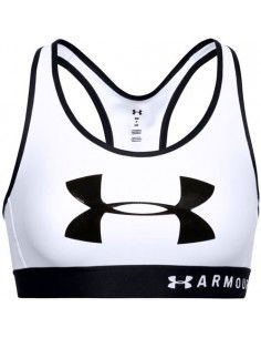 Under Armour Mid Keyhole Graphic Bra 1344333-100