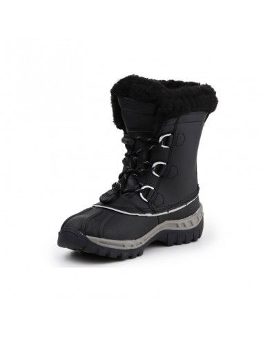 BearPaw Jr 1871Y Black Gray Shoes BearPaw Jr 1871Y Black Gray Shoes