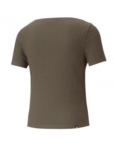 T-shirt Puma Her Ribbed Slim Tee Grape Leaf W 531917 44 T-shirt Puma Her Ribbed Slim Tee Grape Leaf W 531917 44