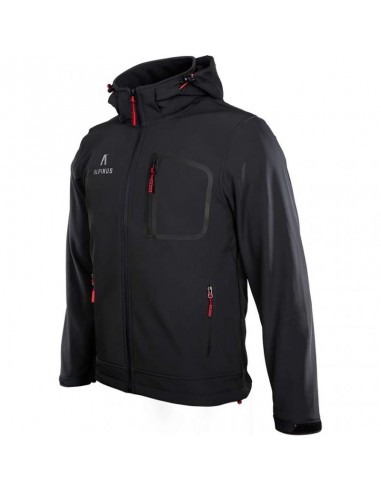 Softshell jacket Alpinus Stenshuvud black BR43371 Softshell jacket Alpinus Stenshuvud black BR43371