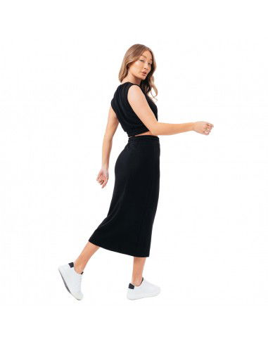 Justhype Sweat Midi Skirt Loungewear Set LABON008 Justhype Sweat Midi Skirt Loungewear Set LABON008