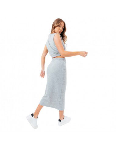 Justhype Sweat Midi Skirt Loungewear Set LABON007 Justhype Sweat Midi Skirt Loungewear Set LABON007