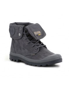 Palladium Pampa Baggy Δερμάτινα Γυναικεία Αρβυλάκια Μαύρα 77213-068-M 2