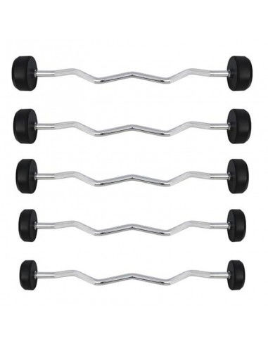 Rubberized broken bar / bar 30 kg HMS GSL-30 Rubberized broken bar / bar 30 kg HMS GSL-30