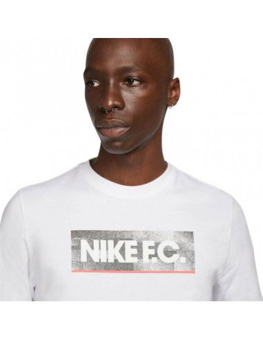 T-shirt Nike NK Fc Tee Seasonal Block M DH7444 100 T-shirt Nike NK Fc Tee Seasonal Block M DH7444 100