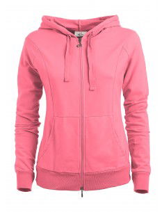 Deha Full Zip Fitness Hoodie A00503-55219 Ρόζ