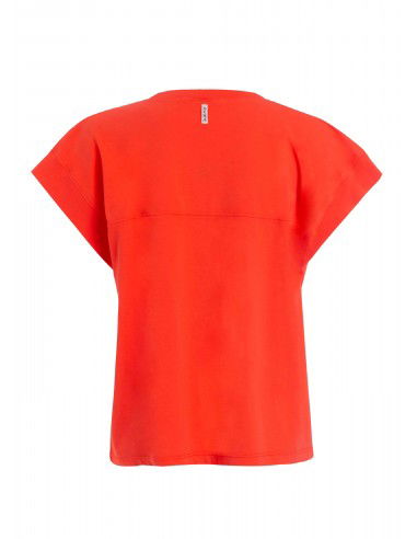 Deha Γυναικείο T-shirt Πορτοκαλί με Στάμπα B64520-55214 Deha Γυναικείο T-shirt Πορτοκαλί με Στάμπα B64520-55214