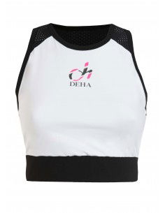 Deha Sporty Top With Net Inserts B64423-10001 Λευκό