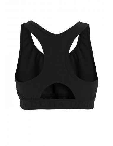 Deha Racer Back Sport Bra A00100-10009 Μαύρο Deha Racer Back Sport Bra A00100-10009 Μαύρο
