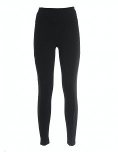 Deha Sporty Leggings With Net Inserts B64425-10009 Μαύρο