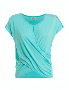 Deha Ecofeeling Yoga T-Shirt B64244-55601 Τυρκουάζ