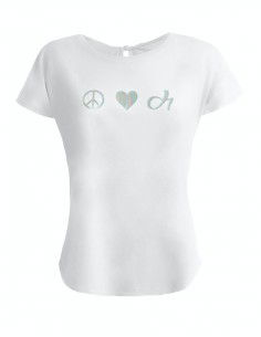 Deha Eco-Wear Yoga T-Shirt B64302-10001 Λευκό