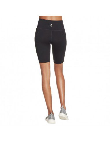 Skechers Go Walk High Waisted Bike Short W3SH53-BLK Skechers Go Walk High Waisted Bike Short W3SH53-BLK