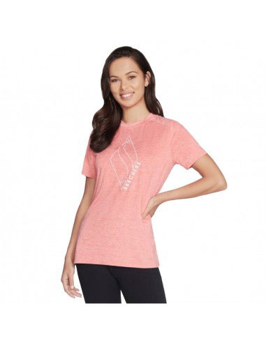 Skechers Diamond Blissful Tee W1TS327-CRL Skechers Diamond Blissful Tee W1TS327-CRL