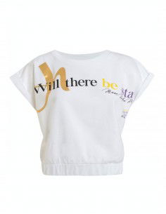 Deha Eco-Wear Crop Sweatshirt B64091-10001 Λευκό