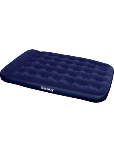 Bestway double velor mattress with pump, 191x137x28cm 67225-6317 Bestway double velor mattress with pump, 191x137x28cm 67225-6317