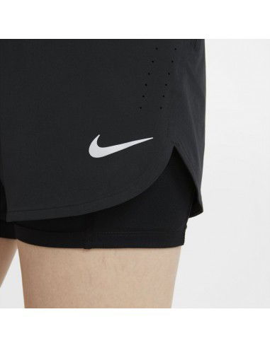 Nike Eclipse Women''s 2-In-1 Running Shorts L W CZ9570-010 Nike Eclipse Women''s 2-In-1 Running Shorts L W CZ9570-010