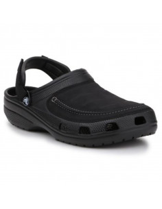 Crocs Yukon Vista II Ανατομικά Σαμπό Μαύρα 207142-001 2