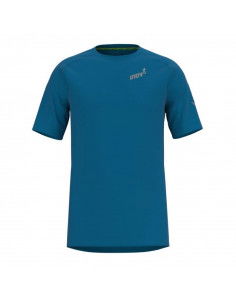 Inov8 Base Elite SS Αθλητικό Ανδρικό T-shirt Μπλε Μονόχρωμο 000278-BL 2