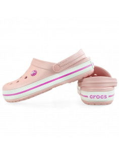 Crocs Crocband pink slippers 11016 6MB 2