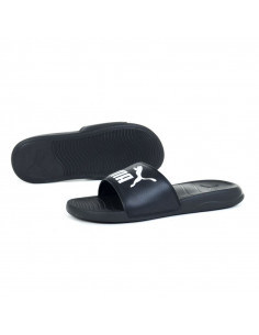 Puma Popcat Slides σε Μαύρο Χρώμα 372279-01