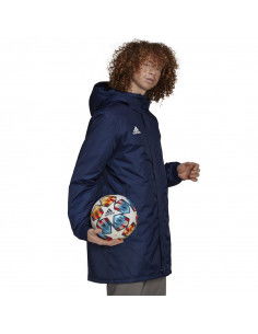 Adidas Entrada 22 Stadium Ανδρικό Μπουφάν Παρκά Grenade HG6301 2