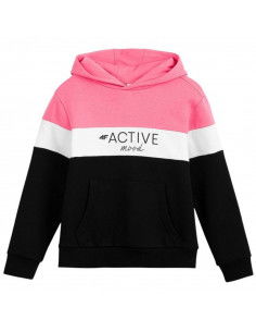 4F Παιδικό Φούτερ με Κουκούλα και Τσέπες Πολύχρωμο HJL22-JBLD002-20S