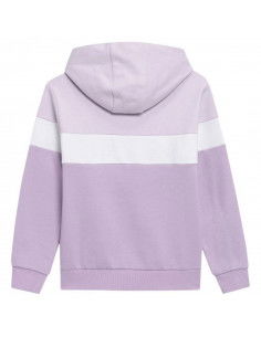 4F Παιδικό Φούτερ με Κουκούλα και Τσέπες Μωβ HJL22-JBLD002-51S 2