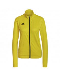 Adidas Entrada 22 Γυναικεία Ζακέτα Φούτερ Κίτρινη HI2137