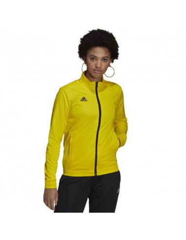 Adidas Entrada 22 Γυναικεία Ζακέτα Φούτερ Κίτρινη HI2137 Adidas Entrada 22 Γυναικεία Ζακέτα Φούτερ Κίτρινη HI2137