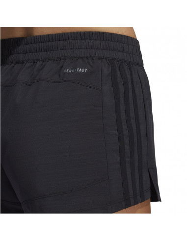 Adidas Pacer 3-Stripes Αθλητικό Γυναικείο Σορτς Μαύρο GT1186 Adidas Pacer 3-Stripes Αθλητικό Γυναικείο Σορτς Μαύρο GT1186