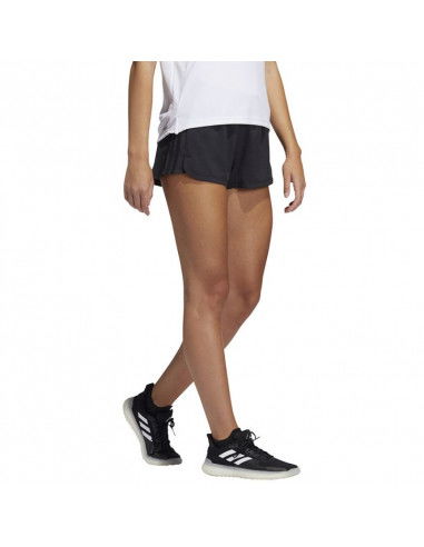 Adidas Pacer 3-Stripes Αθλητικό Γυναικείο Σορτς Μαύρο GT1186 Adidas Pacer 3-Stripes Αθλητικό Γυναικείο Σορτς Μαύρο GT1186