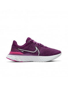 Nike React Infinity Run Flyknit 3 DD3024-500 Γυναικεία Αθλητικά Παπούτσια Running Μωβ