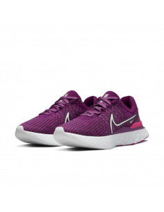 Nike React Infinity Run Flyknit 3 DD3024-500 Γυναικεία Αθλητικά Παπούτσια Running Μωβ 2