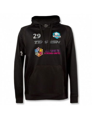 Tempish Teem Ανδρικό Φούτερ με Κουκούλα και Τσέπες Μαύρο 1350000-531 Tempish Teem Ανδρικό Φούτερ με Κουκούλα και Τσέπες Μαύρο 1350000-531