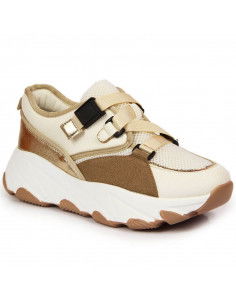 Sneakers on the platform Potocki W WOL55 cream