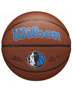 Wilson NBA Dallas Mavericks Μπάλα Μπάσκετ Indoor/Outdoor WTB3100XBDAL