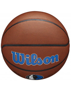 Wilson NBA Dallas Mavericks Μπάλα Μπάσκετ Indoor/Outdoor WTB3100XBDAL 2