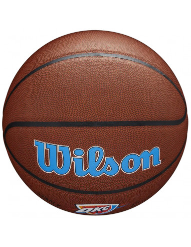 Wilson NBA Oklahoma City Thunder Μπάλα Μπάσκετ Indoor/Outdoor WTB3100XBOKC Wilson NBA Oklahoma City Thunder Μπάλα Μπάσκετ Indoor/Outdoor WTB3100XBOKC