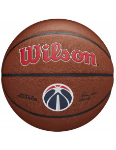 Wilson NBA Washington Wizards Μπάλα Μπάσκετ Indoor/Outdoor WTB3100XBWAS