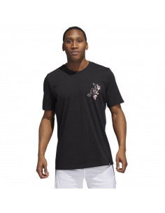 Adidas Skates Ανδρικό T-shirt Μαύρο με Στάμπα HK6723