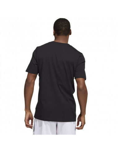Adidas Skates Ανδρικό T-shirt Μαύρο με Στάμπα HK6723 Adidas Skates Ανδρικό T-shirt Μαύρο με Στάμπα HK6723
