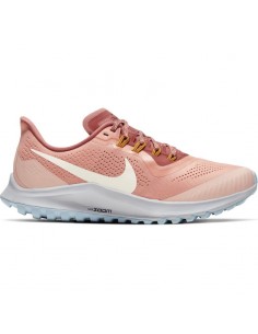Nike Air Zoom Pegasus 36 Trail AR5676-601 Γυναικεία Αθλητικά Παπούτσια Running Pink Quartz / Canyon Pink / Sky Grey / Pale Ivory