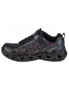 Skechers Παιδικό Sneaker με Φωτάκια για Κορίτσι Μαύρο 20180L-BBK 2